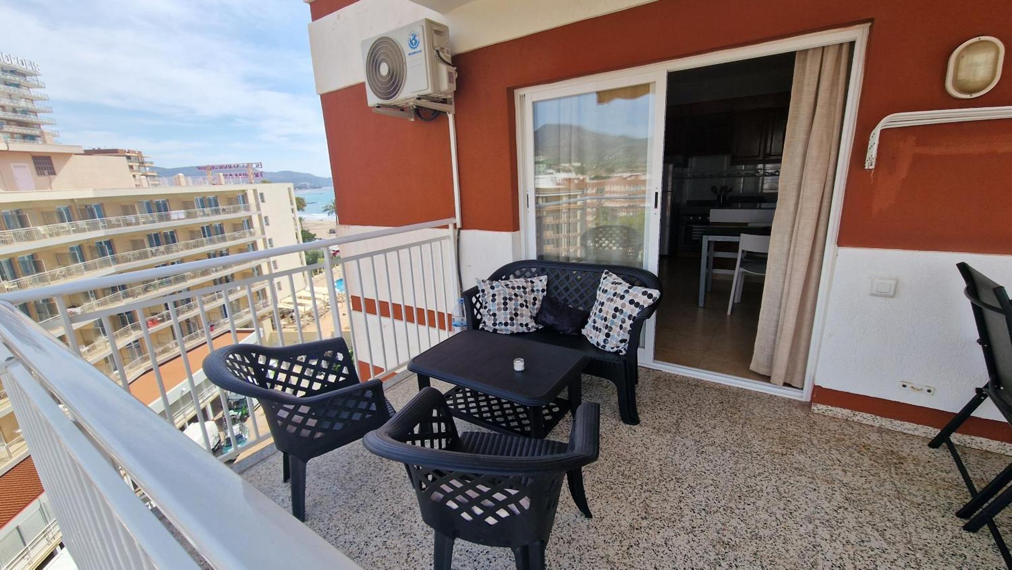 Apartamento De 1 Habitacion Frente Al Mar Y Con Piscina Apartment Benicàssim Екстериор снимка