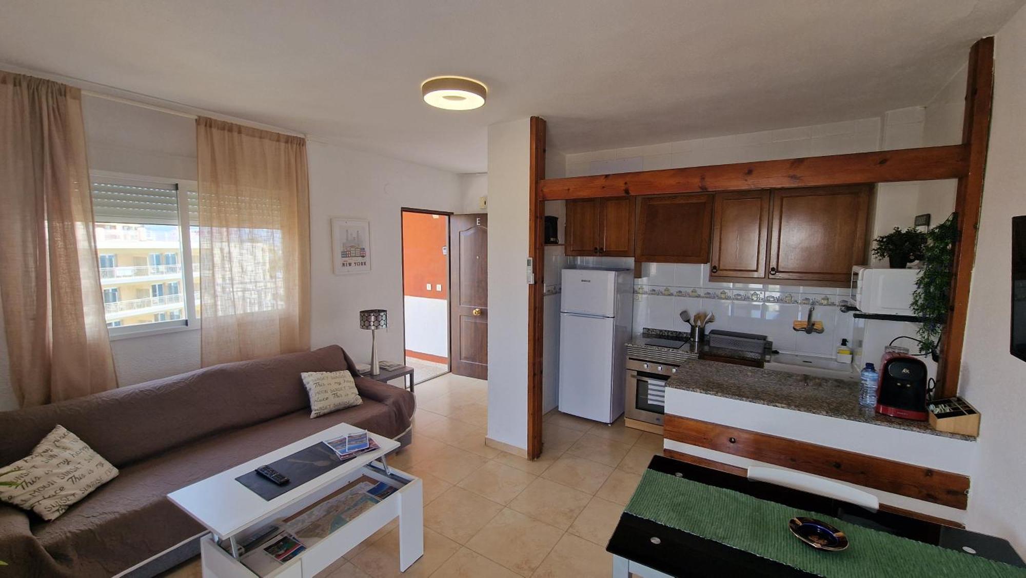 Apartamento De 1 Habitacion Frente Al Mar Y Con Piscina Apartment Benicàssim Екстериор снимка